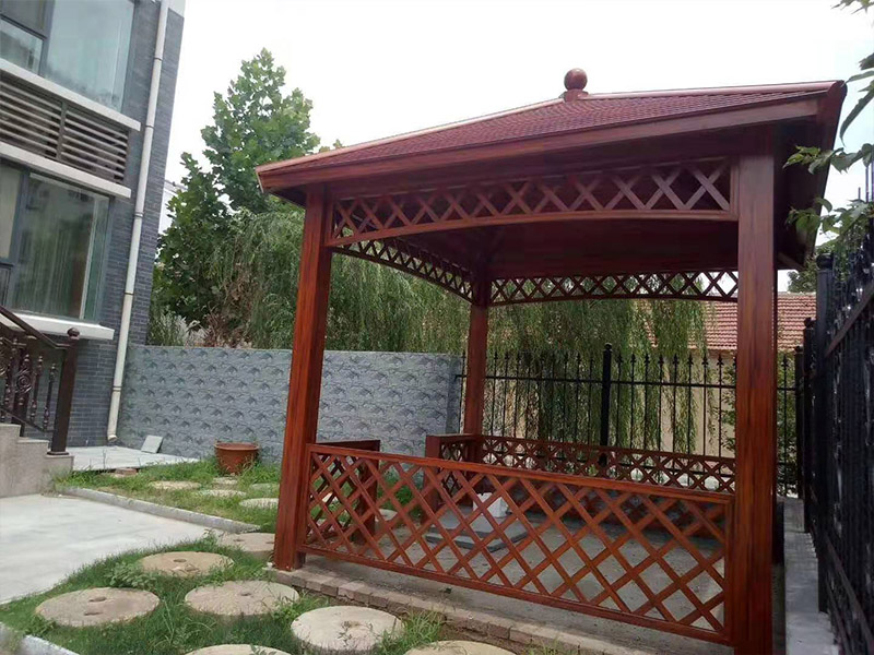 如何定制鋁藝涼亭